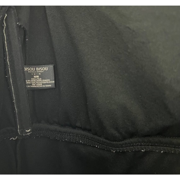 Bisou Bisou Black Halter Top by Michelle Bohbot Swimwear Size Medium Beach - Picture 4 of 4